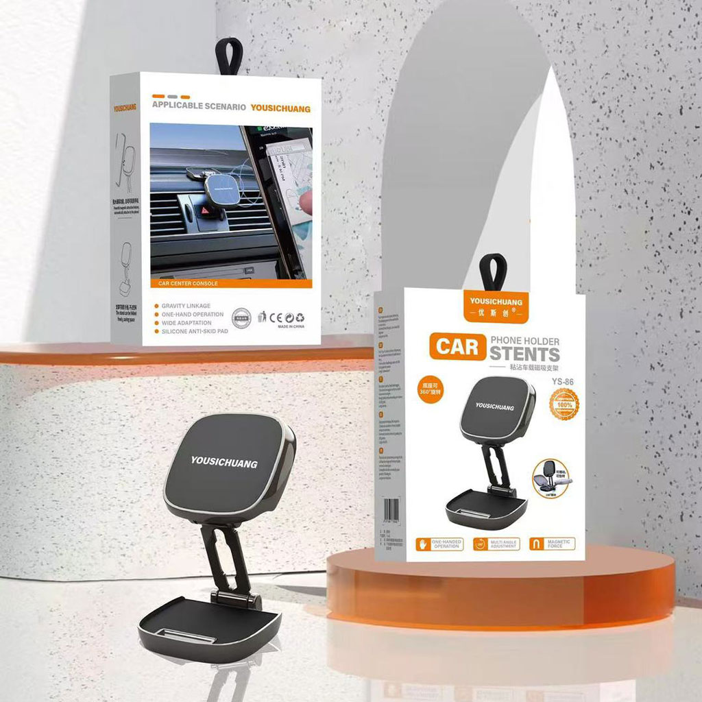 پایه نگهدارنده موبایل مغناطیسی خودرویی کد HL-100 - تصویر 2